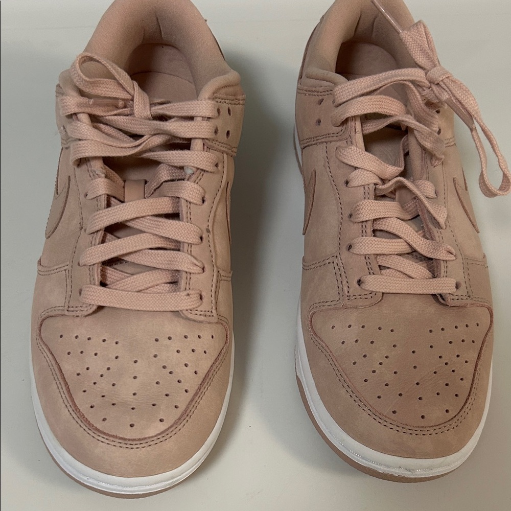Women's Blush Pink Low-Top Sneakers